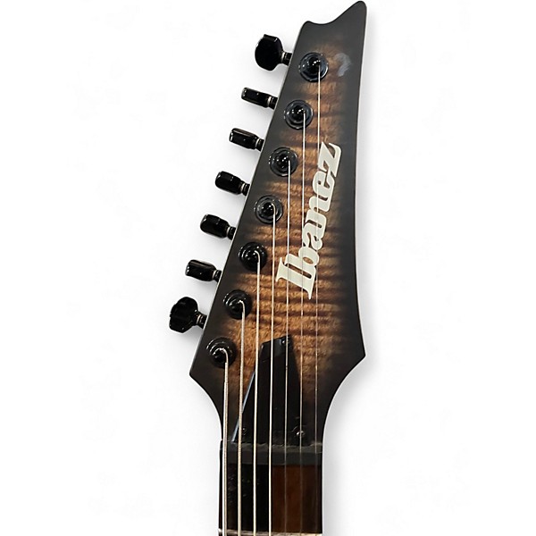 Used Ibanez RGD71AL Antique Brown Stained Burst Solid Body Electric Guitar