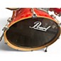 Used Pearl 4 Piece Vision RED SPARKLE Drum Kit