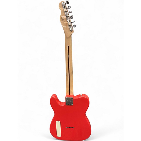 Used Squier PARANORMAL THINLINE CABRONITA TELECASTER CORAL RED Hollow Body Electric Guitar