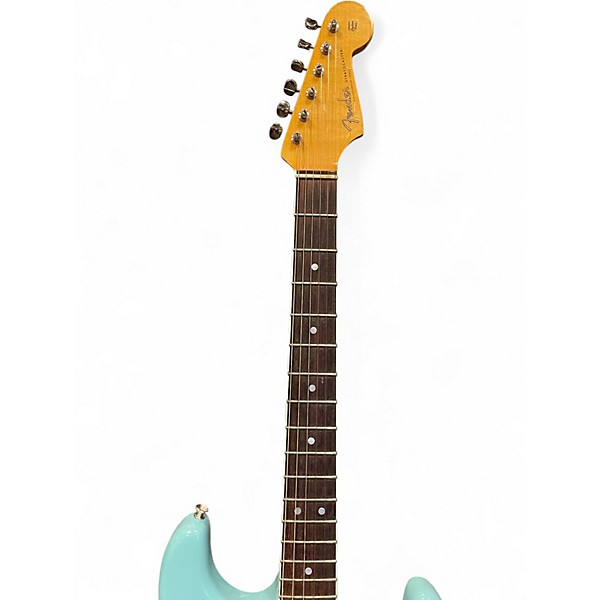 Used Fender Artist Series Eric Johnson Stratocaster Tropical Turquoise Solid Body Electric Guitar