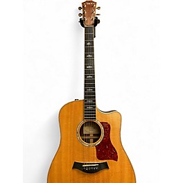Used 2007 Taylor 810CE Natural Acoustic Electric Guitar