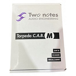 Used Two Notes AUDIO ENGINEERING TORPEDO CAB M Guitar Preamp