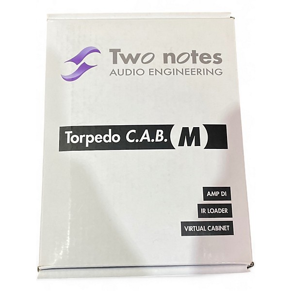 Used Two Notes AUDIO ENGINEERING TORPEDO CAB M Guitar Preamp