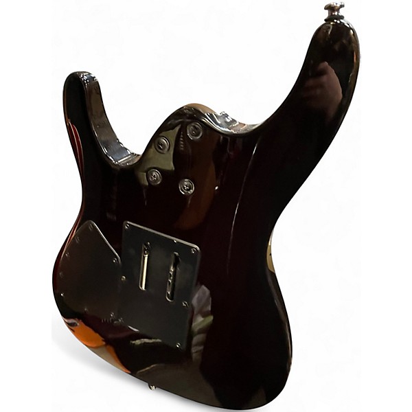 Used Ibanez S670QM Trans Amber Solid Body Electric Guitar