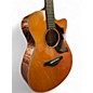 Used Yamaha AC5M Natural Acoustic Electric Guitar thumbnail