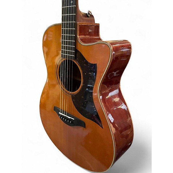 Used Yamaha AC5M Natural Acoustic Electric Guitar