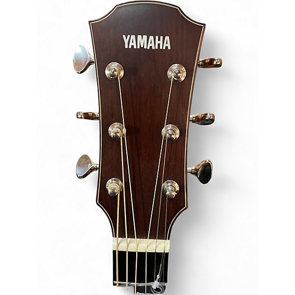 Used Yamaha AC5M Natural Acoustic Electric Guitar