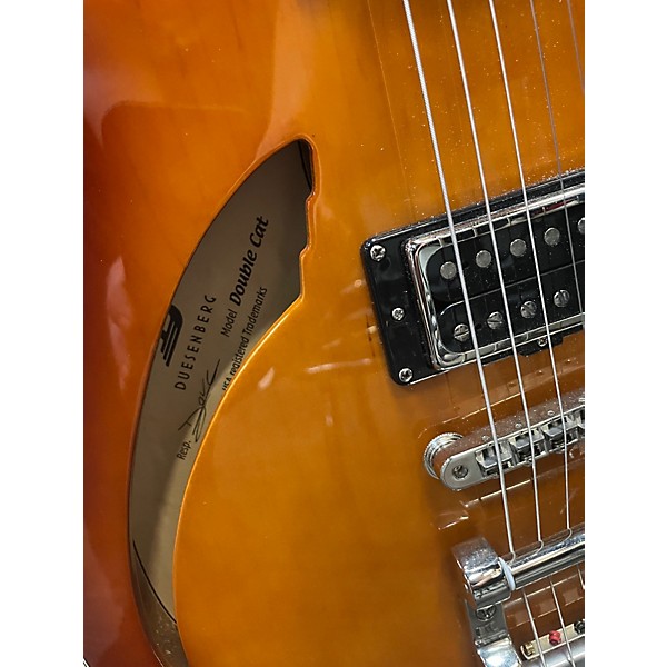 Used Duesenberg Double Cat 2 Color Sunburst Hollow Body Electric Guitar