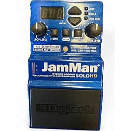 Used DigiTech JAM MAN SOLOHD STEREO LOOPER/RECORDER/PHRASE SAMPLER Effect Processor