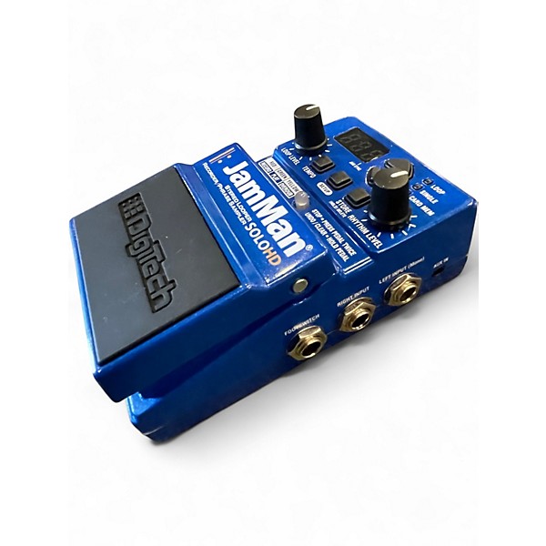 Used DigiTech JAM MAN SOLOHD STEREO LOOPER/RECORDER/PHRASE SAMPLER Effect Processor