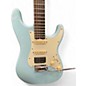 Used Schecter Guitar Research nick johnston traditional Mint Green Solid Body Electric Guitar