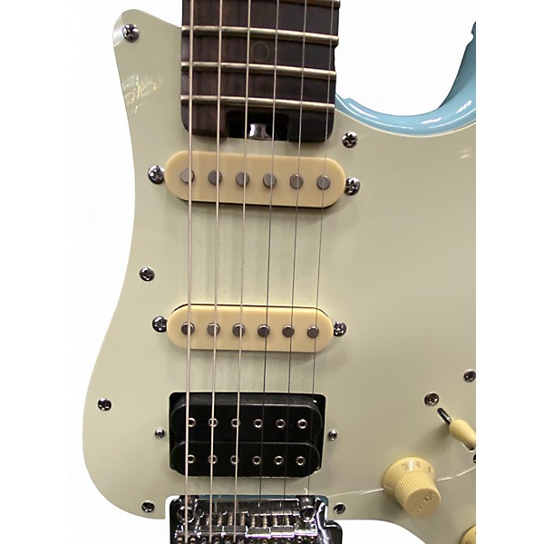 Used Schecter Guitar Research nick johnston traditional Mint Green Solid Body Electric Guitar