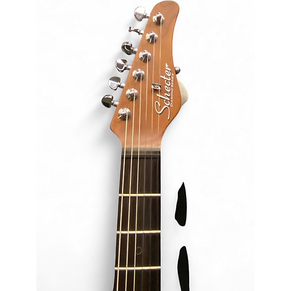 Used Schecter Guitar Research nick johnston traditional Mint Green Solid Body Electric Guitar