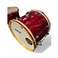 Used Ludwig 3 Piece Signet red red sparkle Drum Kit