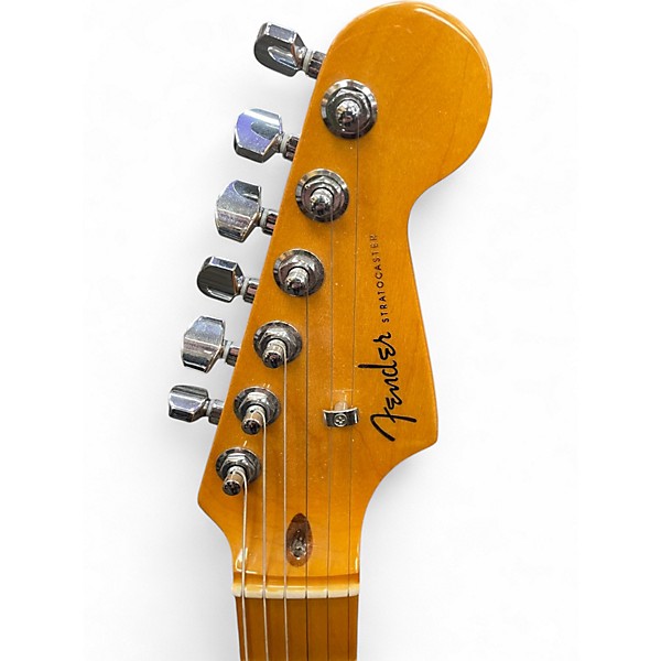 Used Fender American Ultra Stratocaster Ice Blue Metallic Solid Body Electric Guitar