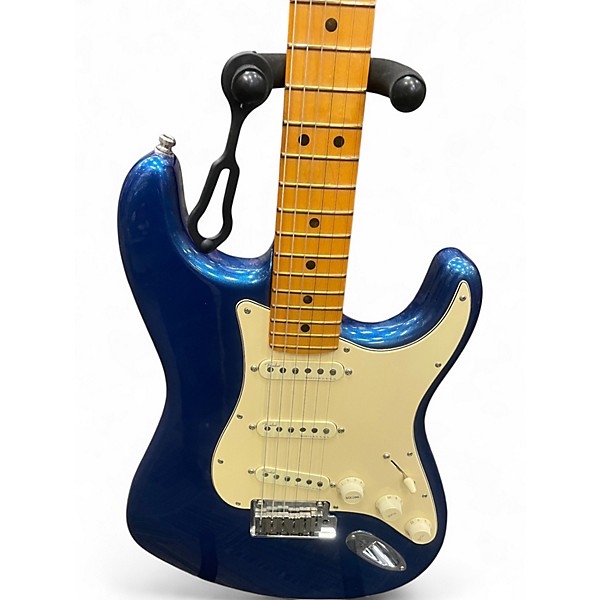 Used Fender American Ultra Stratocaster Ice Blue Metallic Solid Body Electric Guitar
