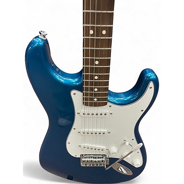 Used Fender Standard Stratocaster Metallic Aqua Marine Solid Body Electric Guitar