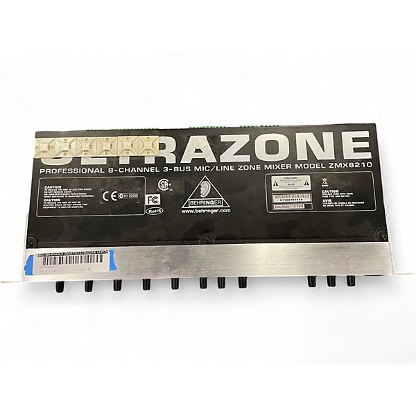 Used Behringer ZMX8210 Ultrazone Unpowered Mixer