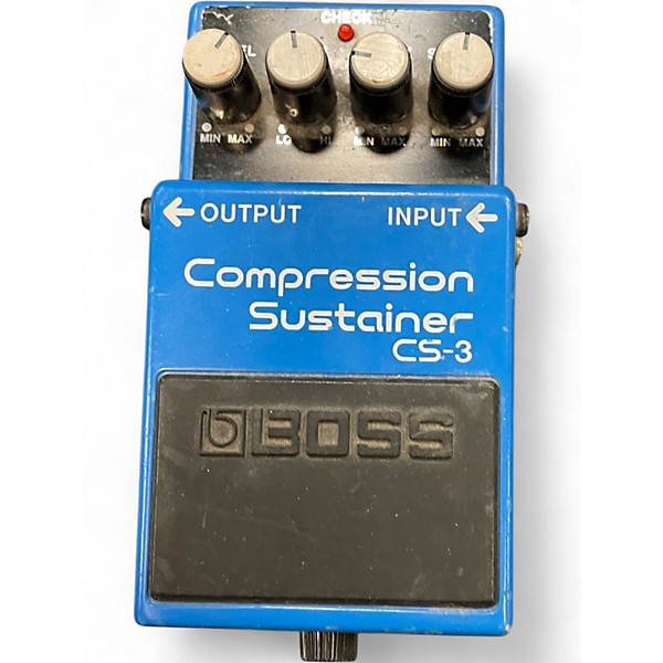 Used BOSS CS3 Compressor Sustainer Effect Pedal