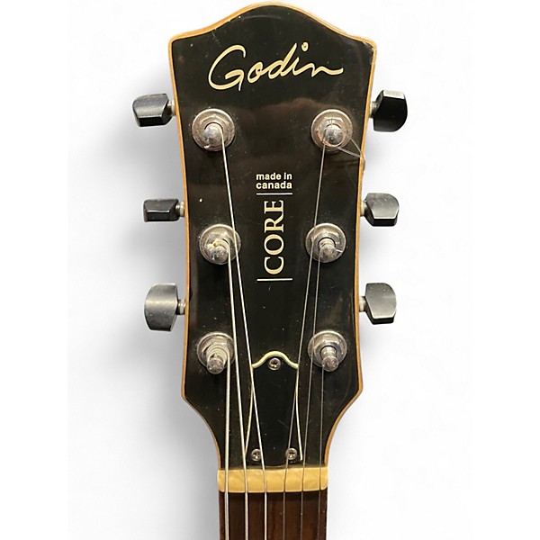 Used Godin Core Humbucker Red Solid Body Electric Guitar