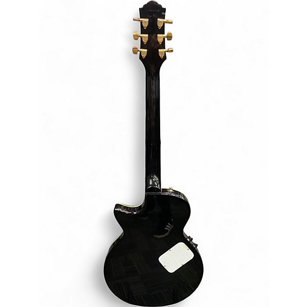 Vintage 1990 Guild Songbird-C Black Acoustic Electric Guitar