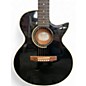 Vintage 1990 Guild Songbird-C Black Acoustic Electric Guitar