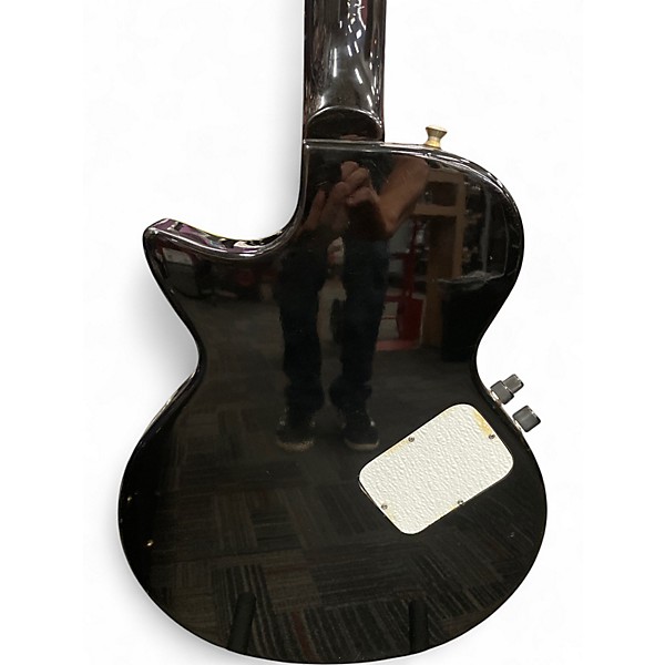 Vintage 1990 Guild Songbird-C Black Acoustic Electric Guitar