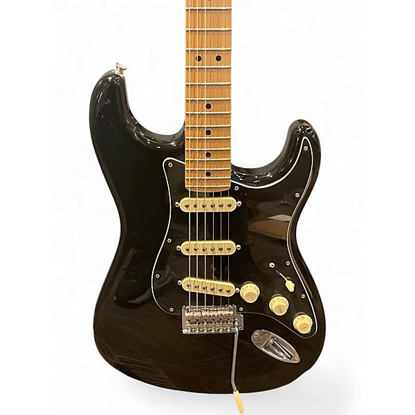 Used 2020 Fender Player Plus Stratocaster Black Solid Body Electric Guitar