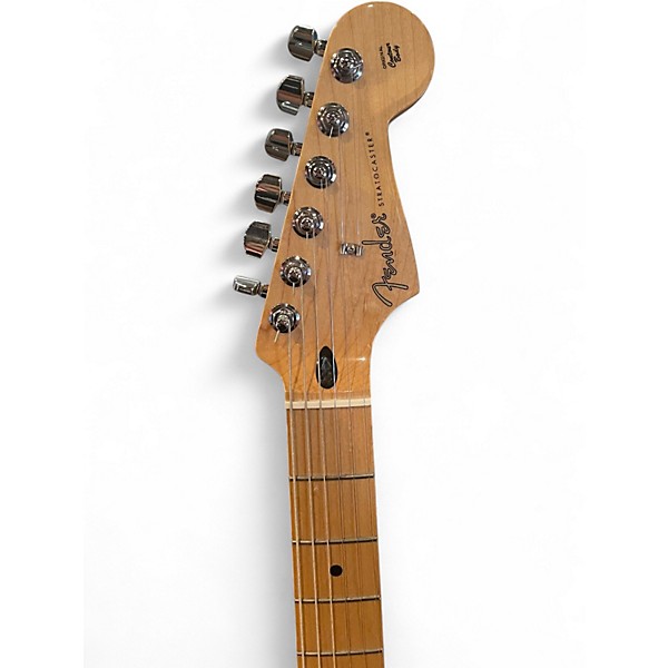 Used 2020 Fender Player Plus Stratocaster Black Solid Body Electric Guitar