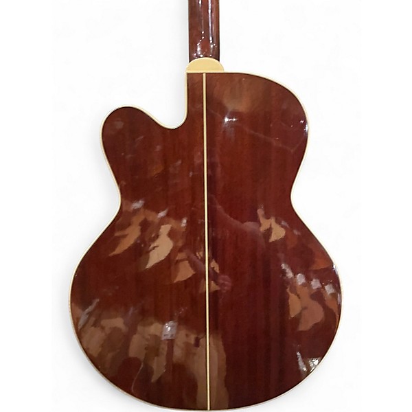 Used Washburn J28SCE Natural Acoustic Electric Guitar