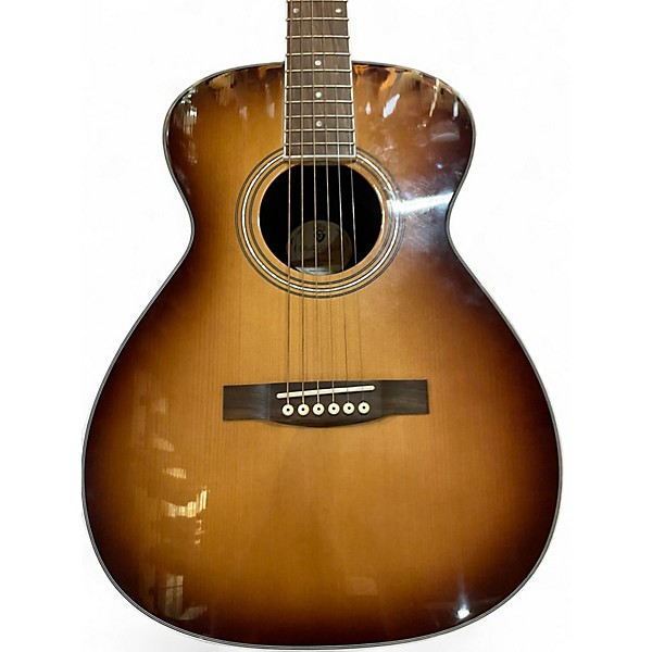 Used Guild M-260 Deluxe 2 Color Sunburst Acoustic Electric Guitar