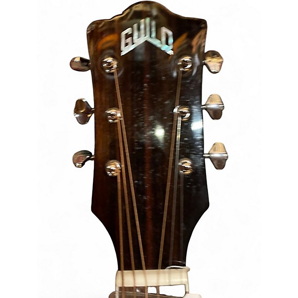 Used Guild M-260 Deluxe 2 Color Sunburst Acoustic Electric Guitar