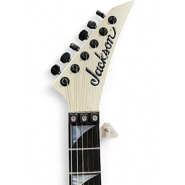 Used Jackson Soloist SL3 Platinum pearl Solid Body Electric Guitar