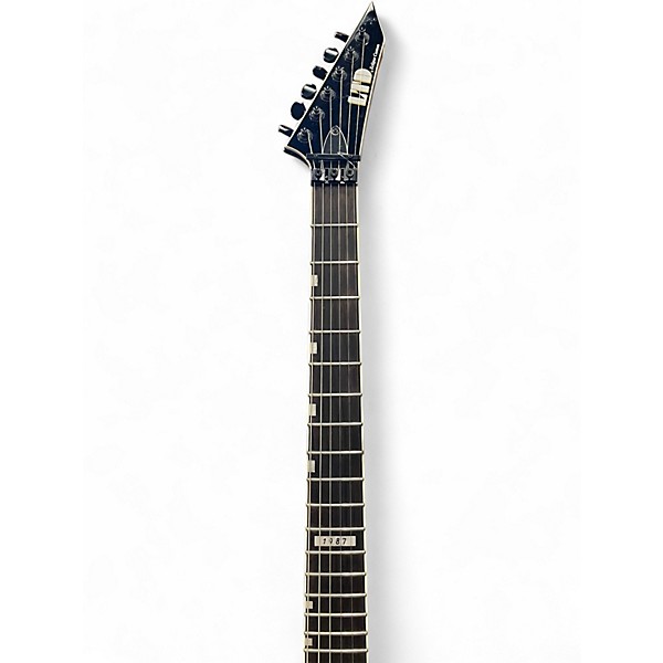 Used ESP LTD ECLIPSE CUSTOM Black Solid Body Electric Guitar