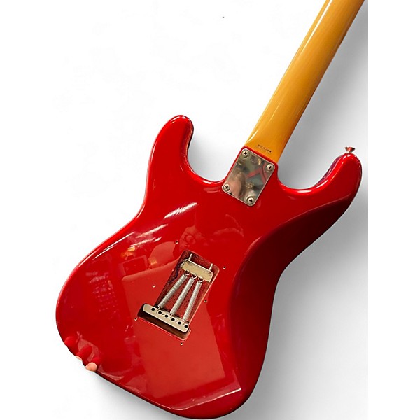 Vintage 1990s Fender FENDER 1990s MIJ Stratocaster Candy Apple Red Solid Body Electric Guitar