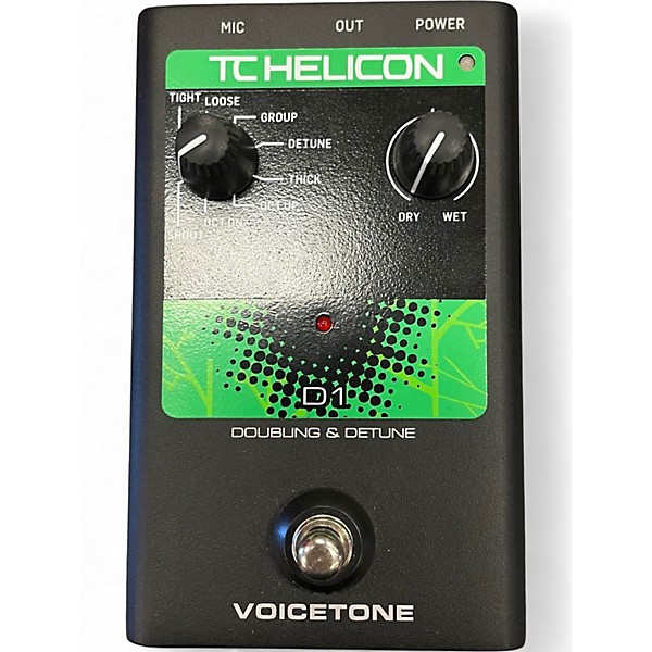 Used TC Helicon D1 Vocal Processor