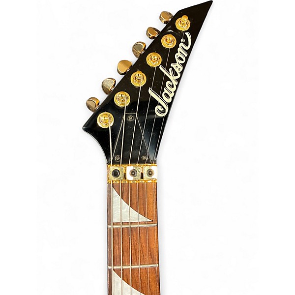 Used Jackson JS32 Dinky Satin Black Solid Body Electric Guitar