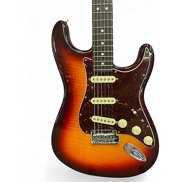 Used Fender American Professional II Stratocaster Comet Burst Solid Body Electric Guitar
