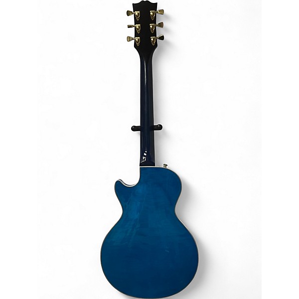 Used Jacobs LP Style Modified Ocean Blue Solid Body Electric Guitar