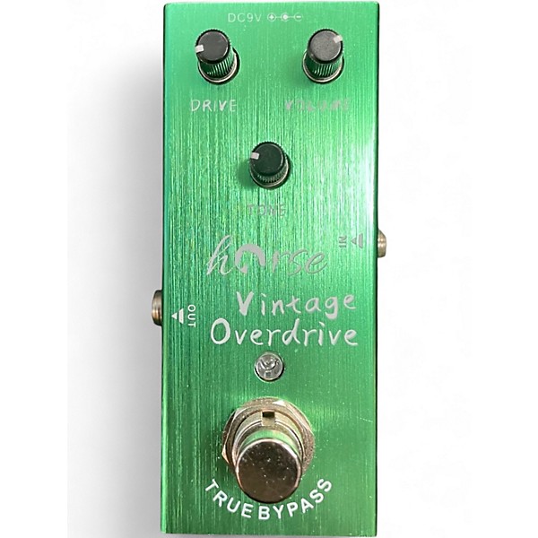 Used Horse Vintage Overdrive Effect Pedal