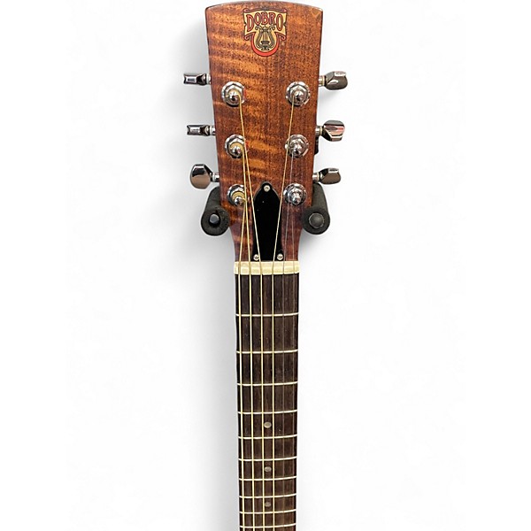 Used Dobro Hound Dog Round Neck VINTAGE BROWN Resonator Guitar