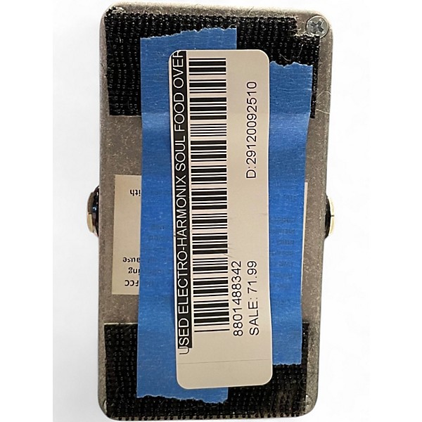 Used Electro-Harmonix Soul Food Overdrive Effect Pedal