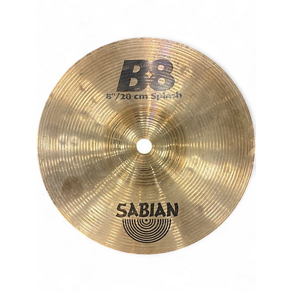 Used SABIAN 8in B8 Splash Cymbal