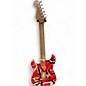 Used EVH Striped Series Frankie RED STRIPED Solid Body Electric Guitar