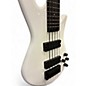 Used 2025 Spector NS Ethos White Sparkle Gloss Electric Bass Guitar