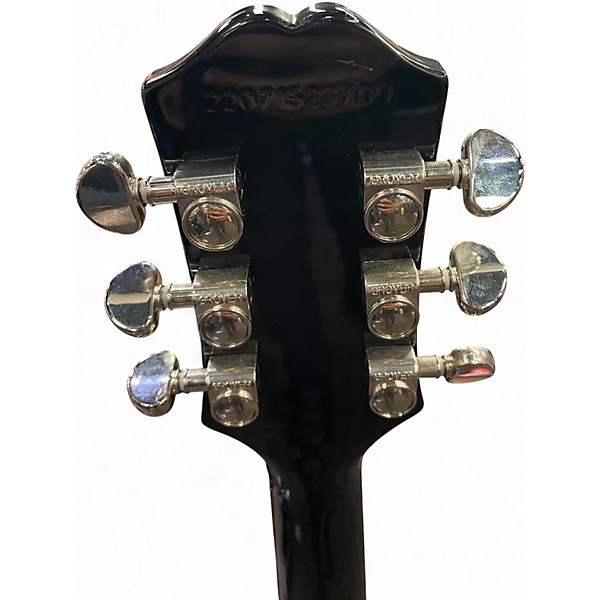 Used Epiphone Les Paul Custom Silverburst Solid Body Electric Guitar