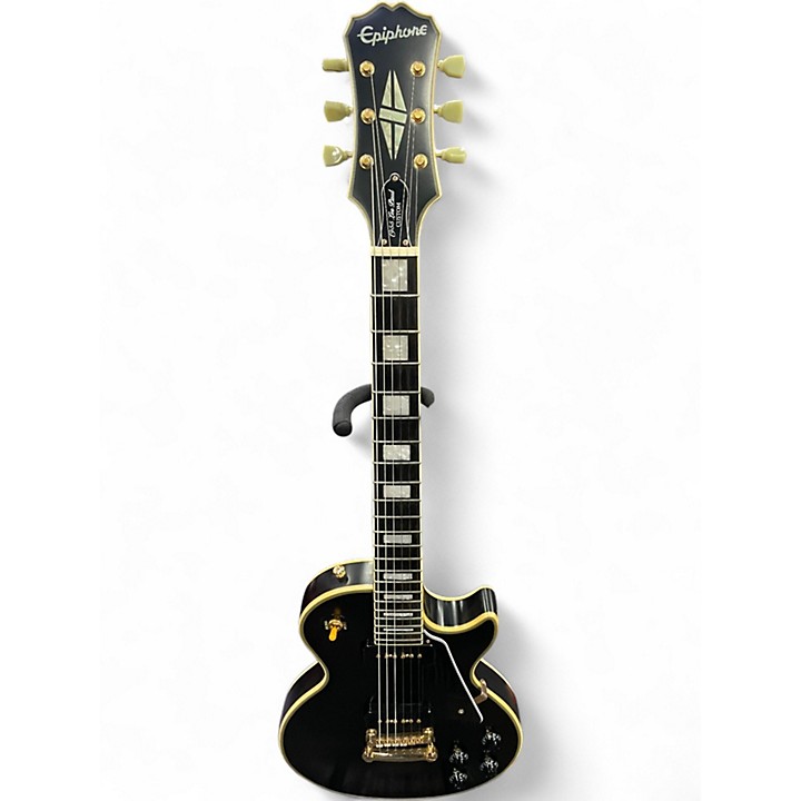 Used Epiphone 1955 Les Paul Custom Black Solid Body Electric