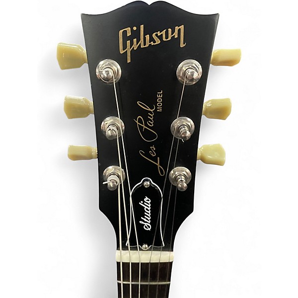 Used Gibson Les Paul Studio Mahogany Solid Body Electric Guitar