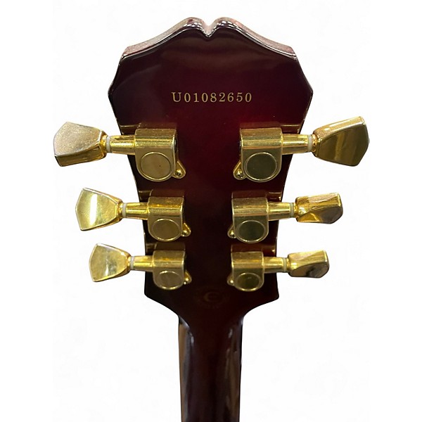 Used Epiphone Les Paul Custom Red Solid Body Electric Guitar