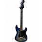 Used Fender American Ultra Stratocaster Ebony Limited Edition Blue Solid Body Electric Guitar thumbnail